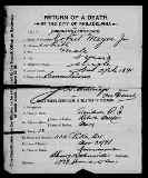 Robert Meyer Jr Death Certificate 1891